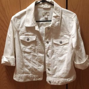 White Denim Jacket